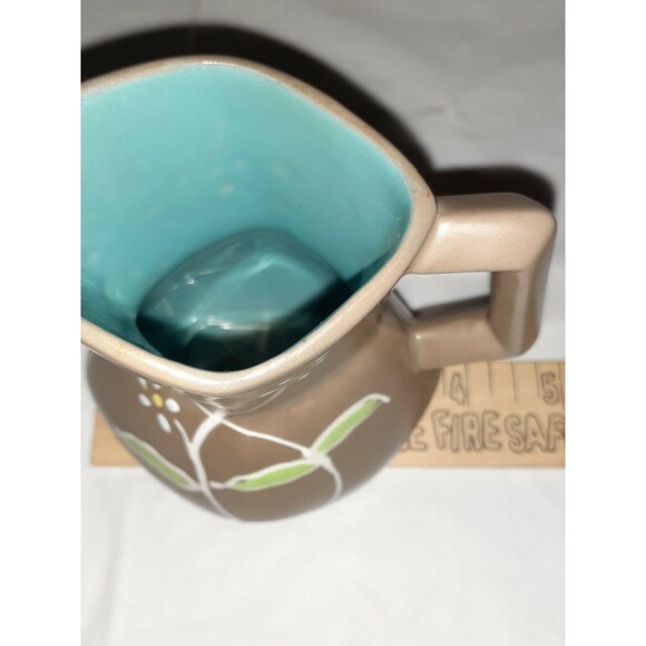 Vtg Ucagco Ceramics Japan MCM 4.5 In Pitcher Creamer Boho - Picture 9 of 10
